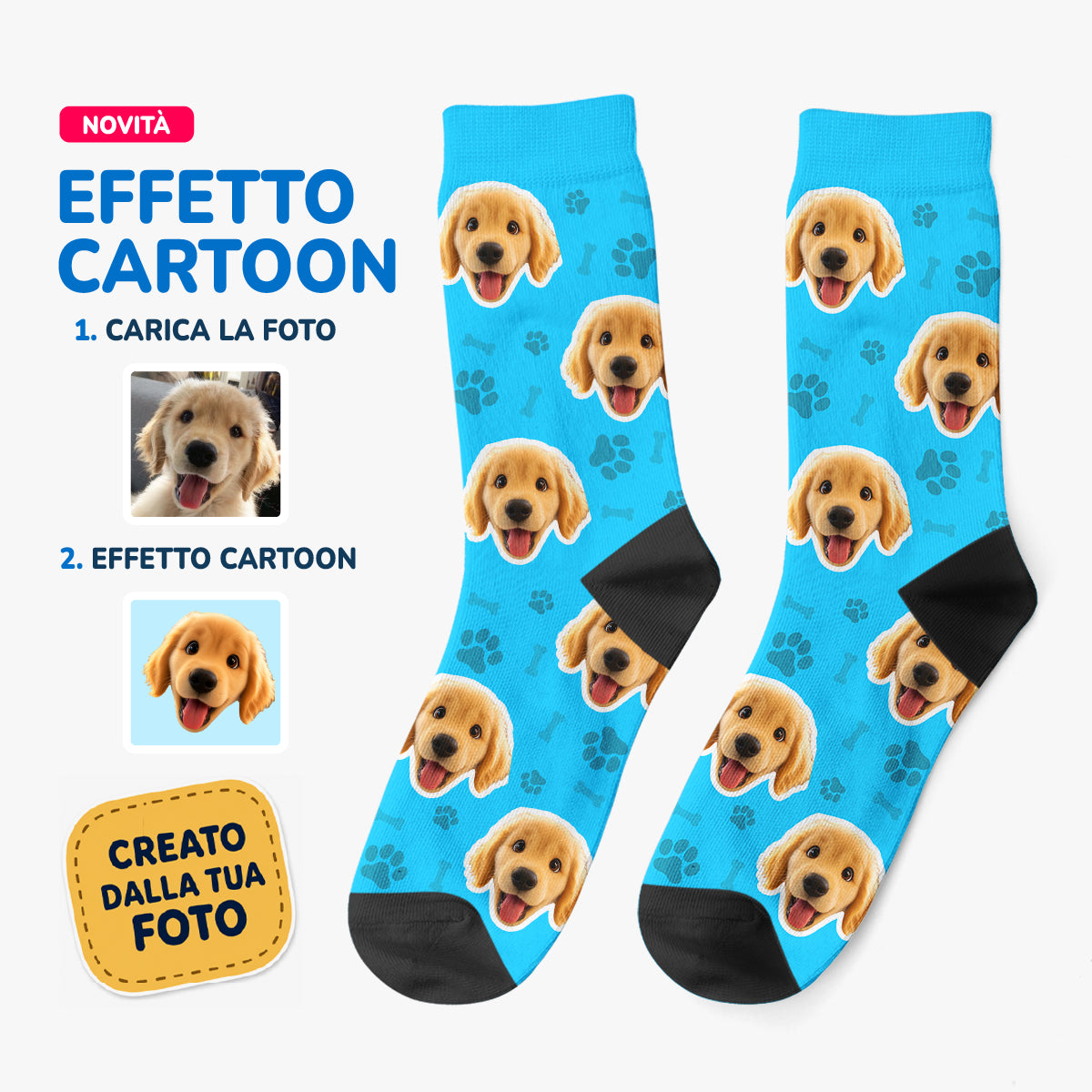 Calzini - Effetto Cartoon