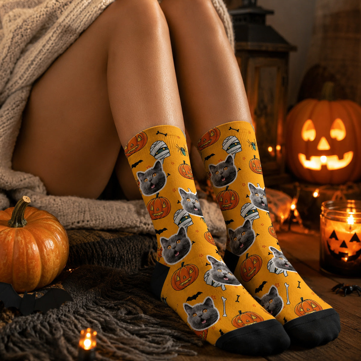 Calzini - Halloween Zucca