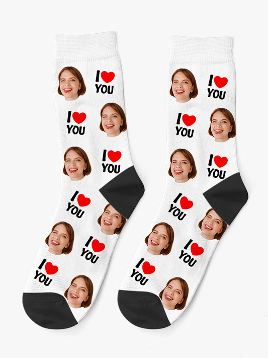 Calzini con Faccia - I Love You
