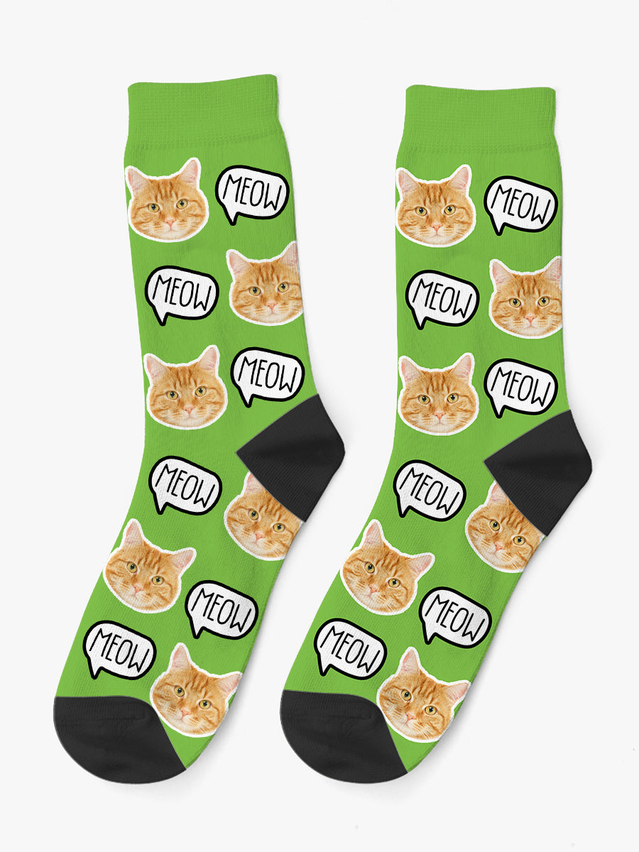 Calzini con Faccia - Meow