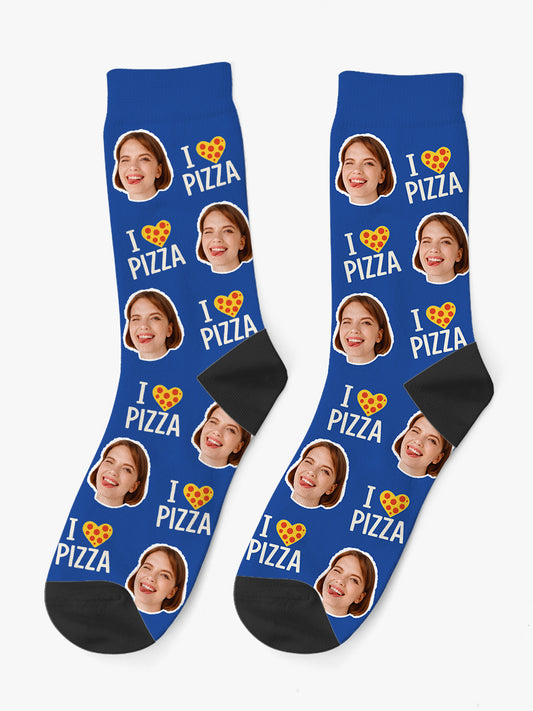 Calzini con Faccia - I love Pizza