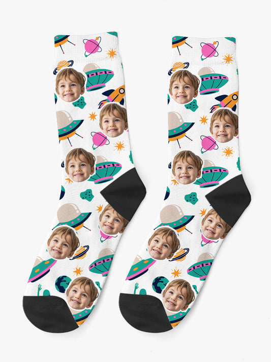 Calzini con Faccia - Space