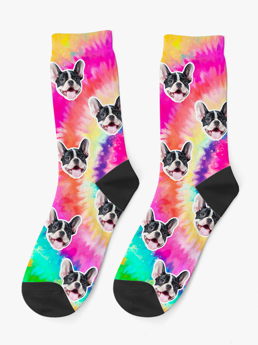 Calzini con Faccia - Tie Dye